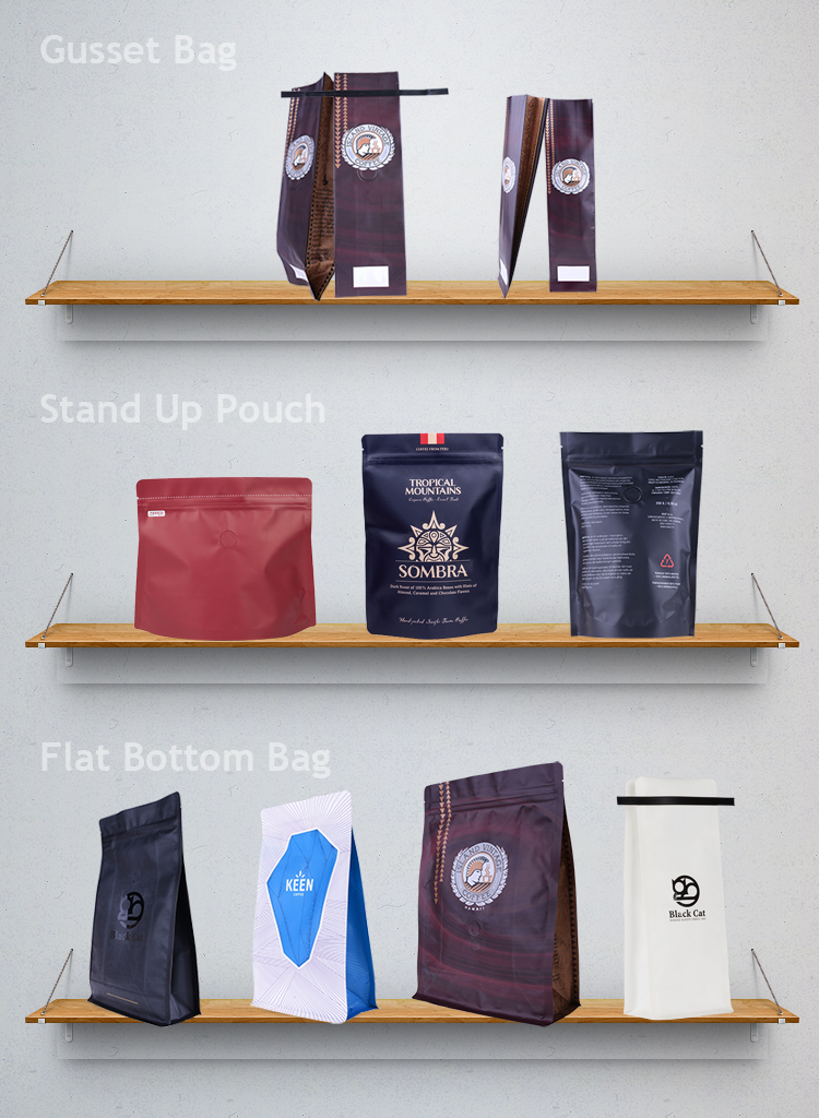 box bottom coffee bags