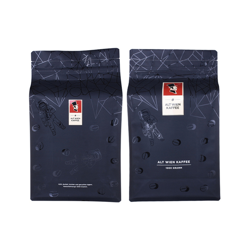 Flat Bottom Tea Bag with Zipper