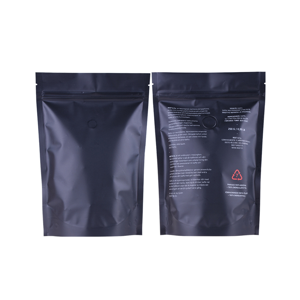 Custom Environmental Biodegradable Platic Free Organic Coffee Bag Packaging Canada