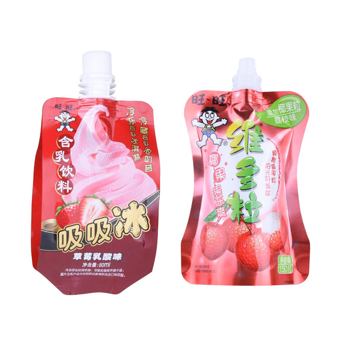 Creative Design Standard Top Zip Baby Food Reusable Pouch