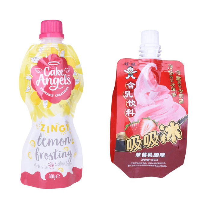 Eco Friendly Easy Tear Baby Food Pouch Reusable