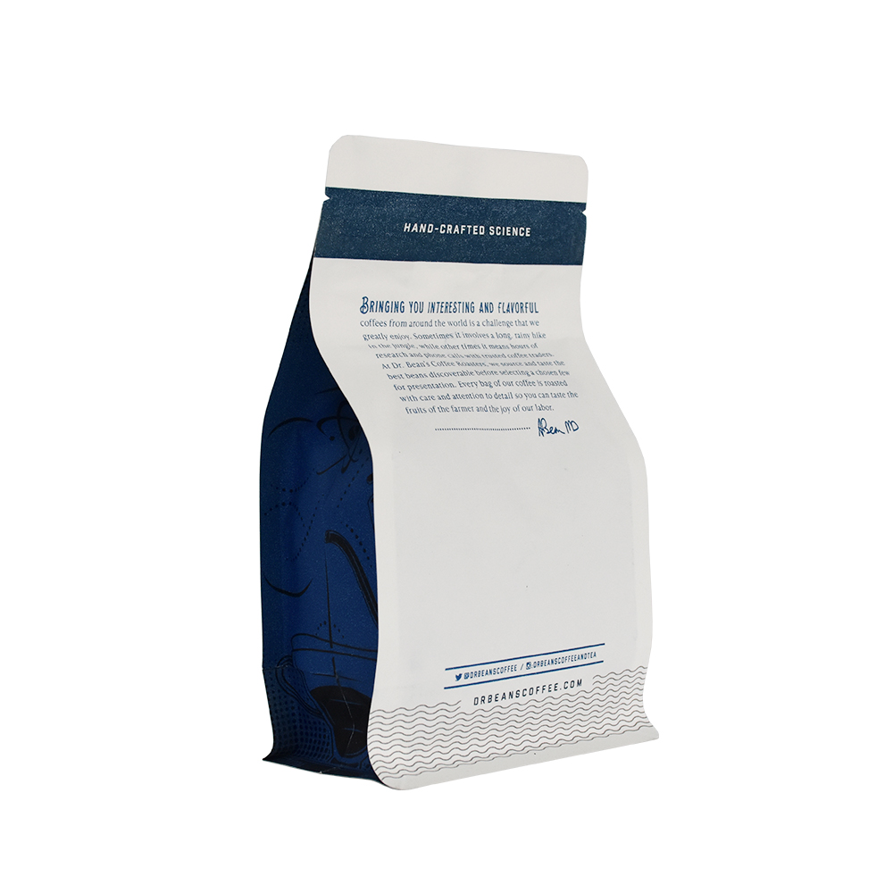 Food Ziplock Barrier Flat Bottom Pouch Mockup