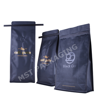 100% Home Compostable Plastis Film 1Kilo Coffee Bag 