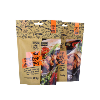 Custom Production Eco Friendly Doypack Heat Seal Food Bag Eco Friendly