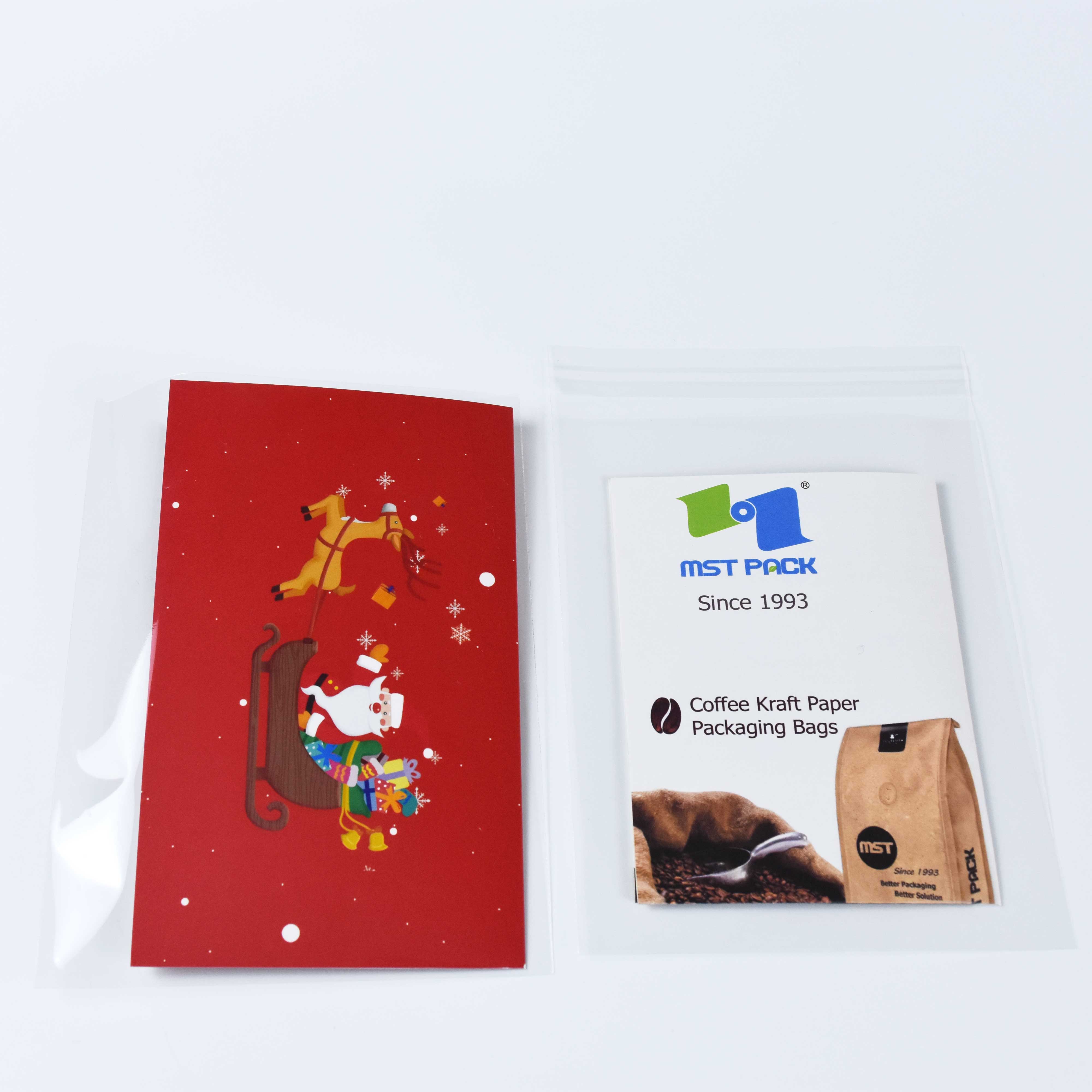 DIN CERTCO 100% Renewable Material Biobased Recyclable Biodegradable Flat Bag