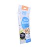 Customized Logo Full Matte Finish Clear Plastic Zip Bag Doy Pack Of Coffee 