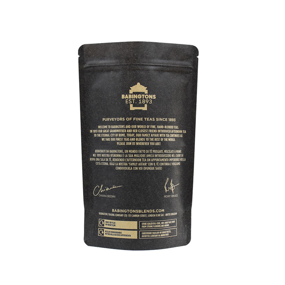 Best Price Bottom Seal Tea Packaging Bag Factory