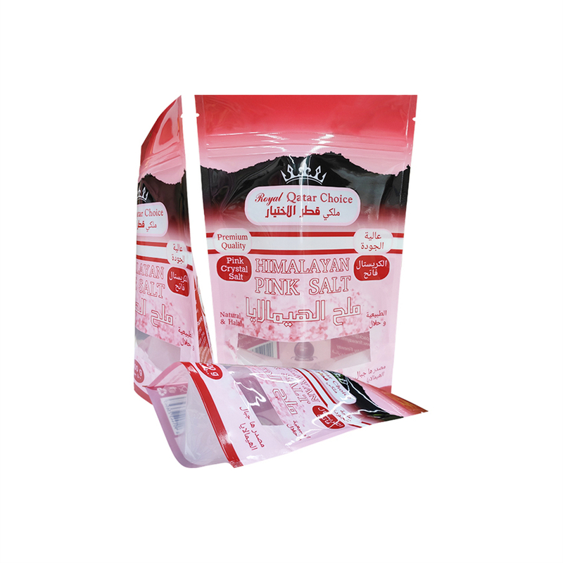 Sustainable Food Grade Stand Up Round Bottom Bag for Edible Salt