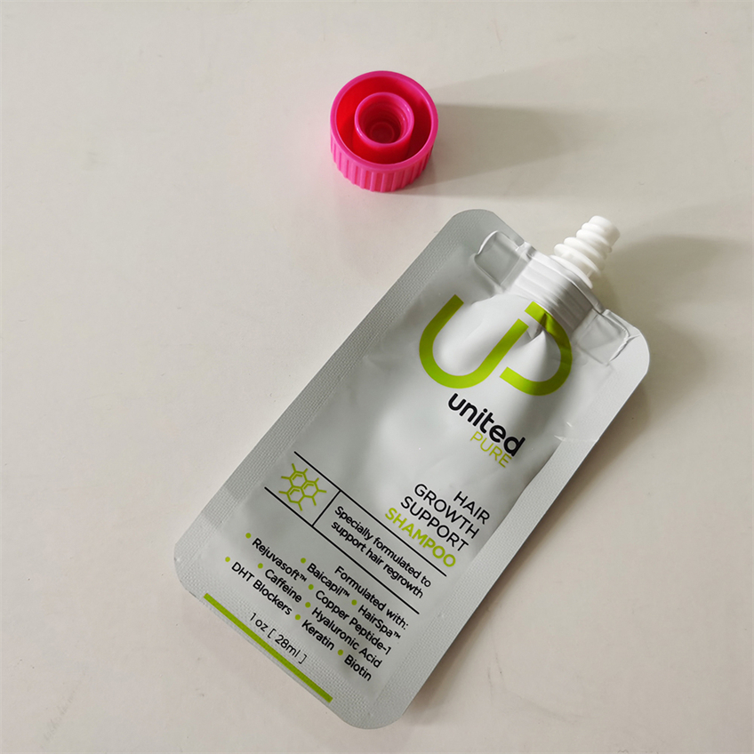 New Design Food Grade Baby Resistant Juice Fruit Mud Spout Pouch 