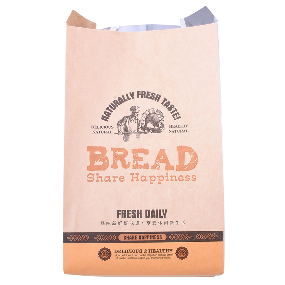 Natural Compostable Material Spice Paper Bag