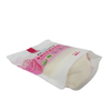 Laminated Material Double Zipper K-seal Bath Salt Pouch Window