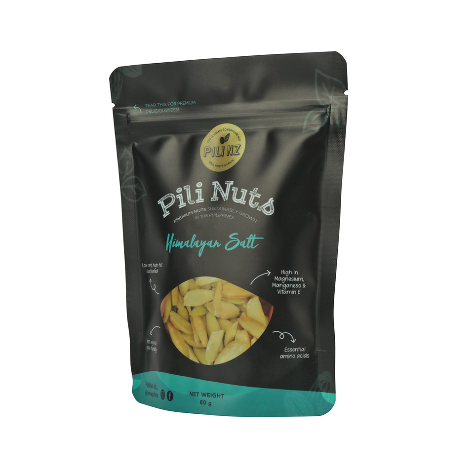Hot Sale Custom Made Biodegradable Chips Bag with Zipper Free Samples