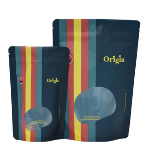 100% Recyclable Stand Up Pouches Roasted Coffee Bags