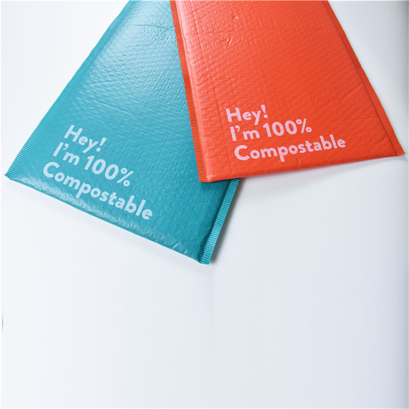 Eco Friendly Three-side Seal Bag And Self-standing Shipping Bag