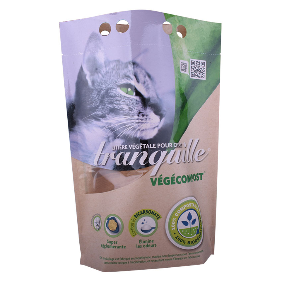 Nouveau style U Sceau de joint inférieur Pouque à imprimé personnalisé 6x9 Poly Sacs Food Packaging Bulk