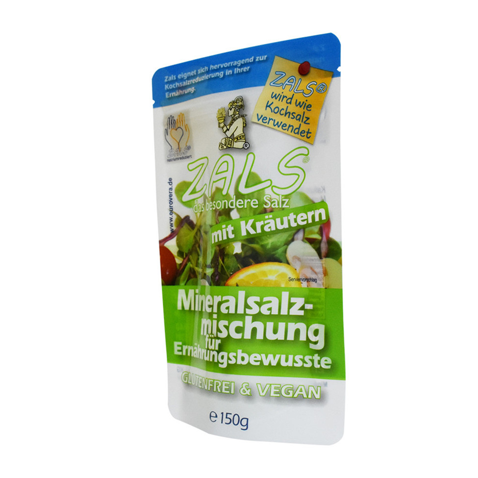 Custom Printed Full Gloss Finish Bag Packaging for Organic Foods Pet