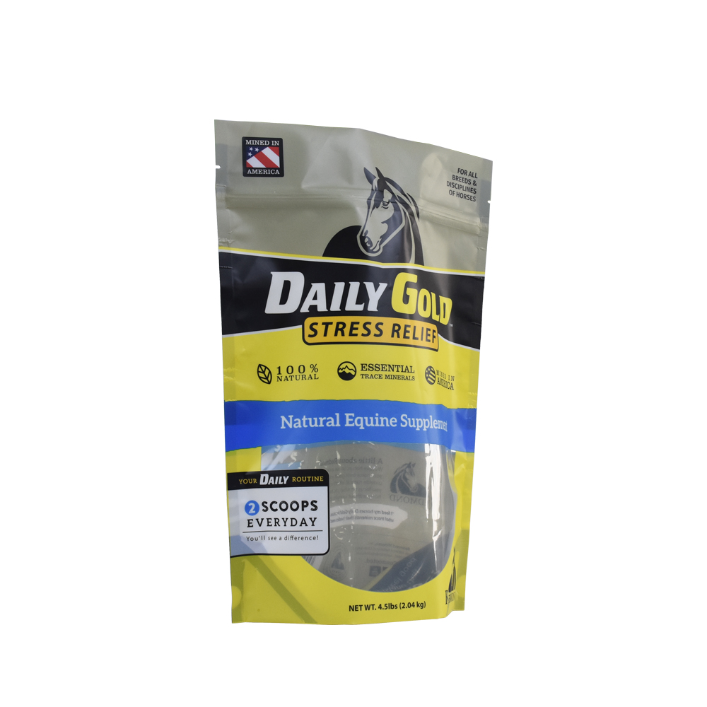 Sustainable Food Packaging Recyclable PCR Recycled PE Food Bags with Zipper