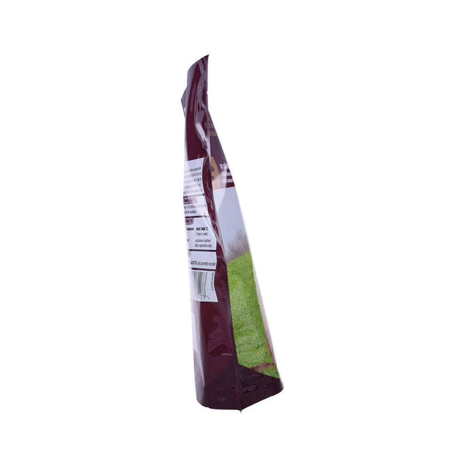 Exquisite Tear Notch Custom Eco Friendly Poly Bags For Food