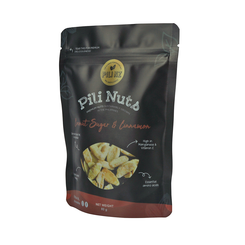 Custom Logo With Tin Tie Dry Fruit Packing Pouch Manufacturer