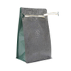 Custom Recycling Brown Paper Stand Up Pouches with Valve And Zipper