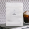 Sustainable Resealable Zipper Top Reusable White Coffee Bags with Valve