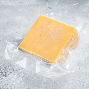 Matsikker høy barriere gjennomsiktig resirkulering av plast vakuum forseglet cheddar ostesekk