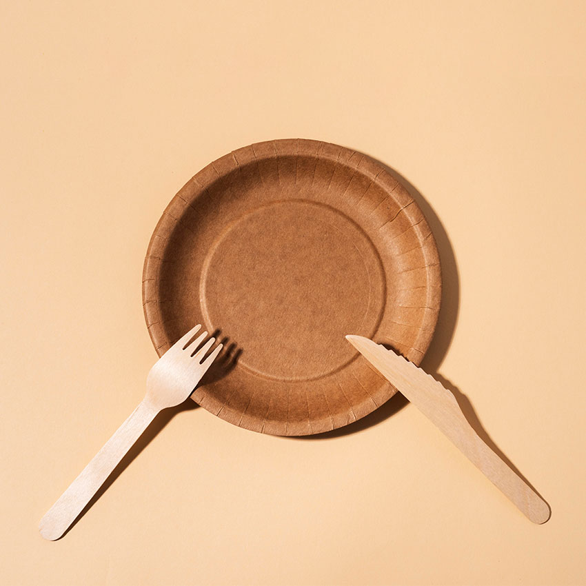 Disposable Compostable Tableware for Catering