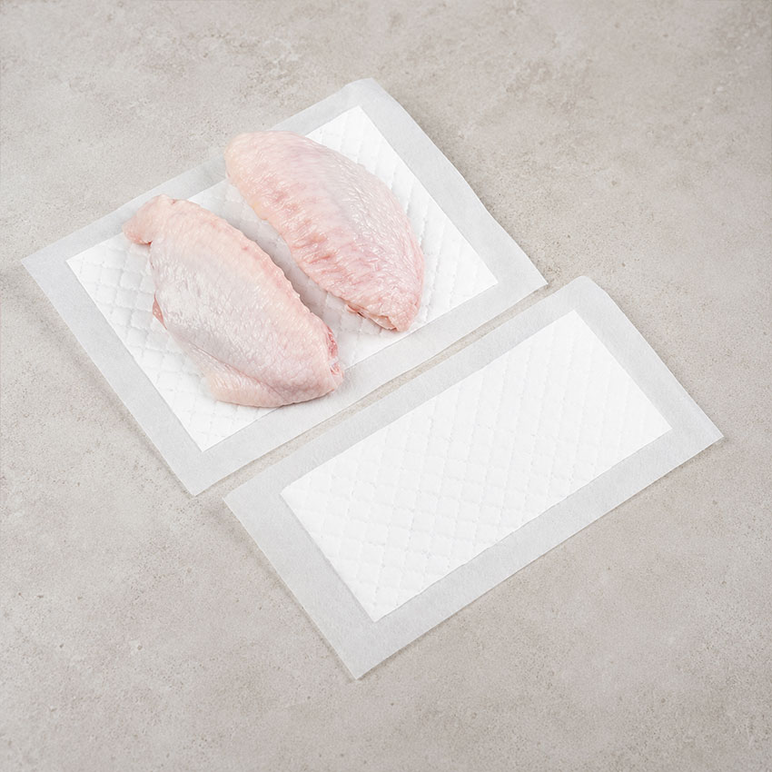 Compostable Absorbent Meat Pads