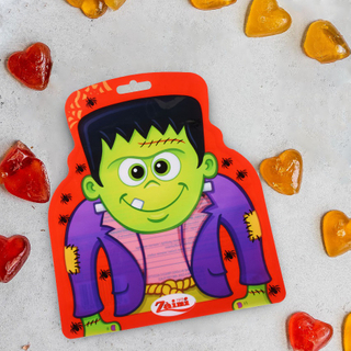 Personalised Custom-shaped Recycled Small Edible Candy Bags with Hanging Hole