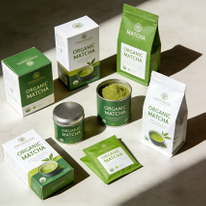 Custom Packaging for Matcha