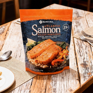 Eco-friendly Plastic Frozen Salmon Bags