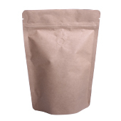 Brown Paper Stand Up Coffee Bags 250G