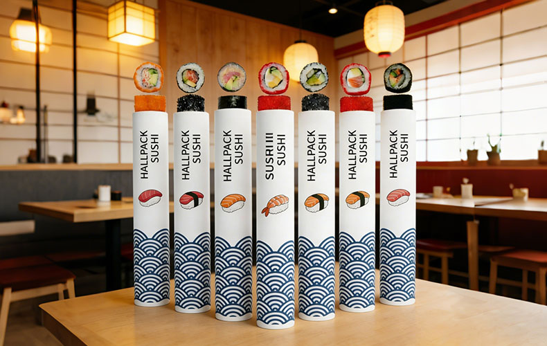 push pop sushi packaging
