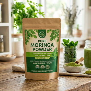 Custom Recycled Moringa Powder Packaging