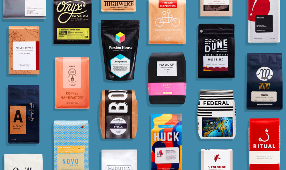 Digitalgedruckte Kaffee-Bags