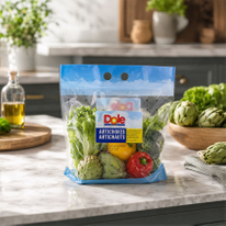 Eco Friendly Frozen Vegetable Bags with Holes