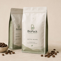 PPWR-ready Recycled Custom Coffee Bean Bags Wholesale