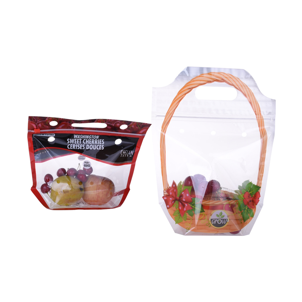 Recyclable Custom Printed Fresh Tomato Packaging Fruit Bean Bag