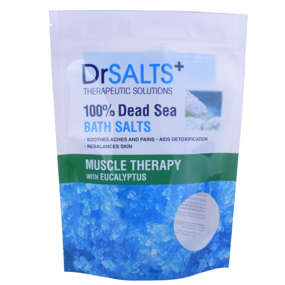 Bodycare Cosmetic White Recycle Plastic Water Proof Bath Salt Packing