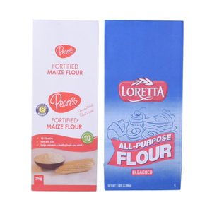 Wholesale Recyclable Biodegradable Flour Packaging Paper Bag From China Supplier 