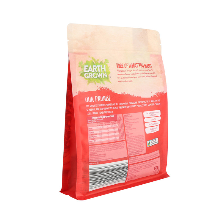 ECO-friendly Bottom Gusset Recyclable Noodles Packaging Food Bags with Clear Window