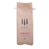 Gusset Coffee Pouch Tin Tie Kraft Paper Coffee Bags 1kg