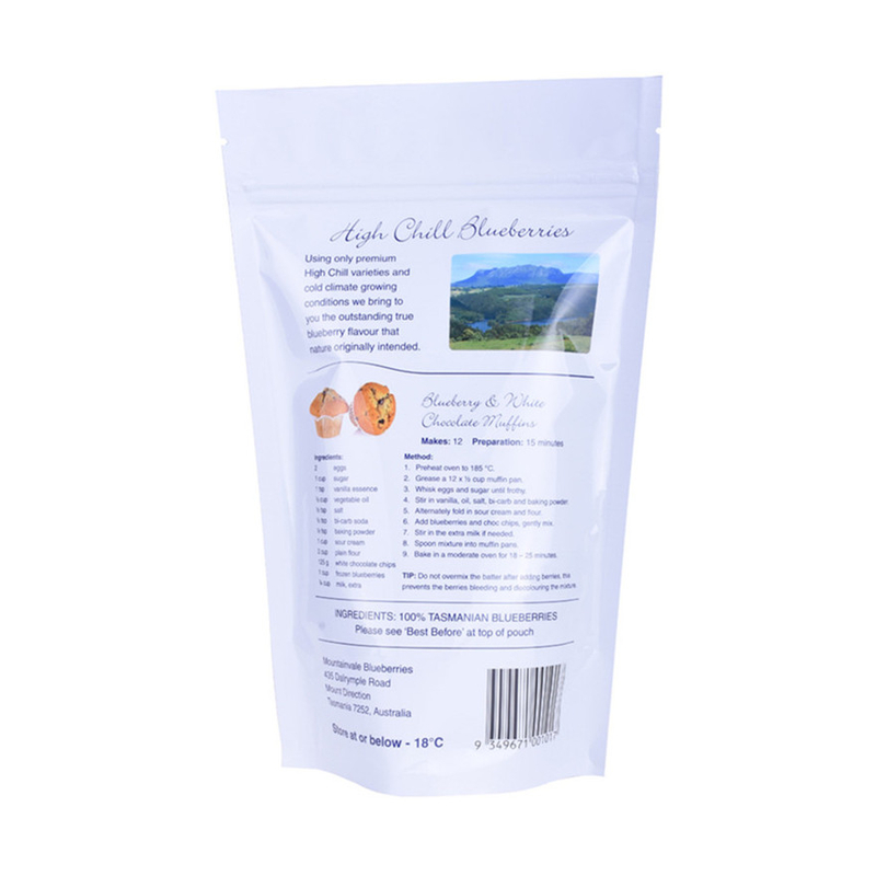Freezer Berry Fruit Snack Food Container Bag Packaging Companies