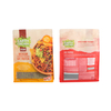 Eco Friendly Recyclable Beans Food Grade Flat Bottom Pouch With Resealable Zipper Packaging