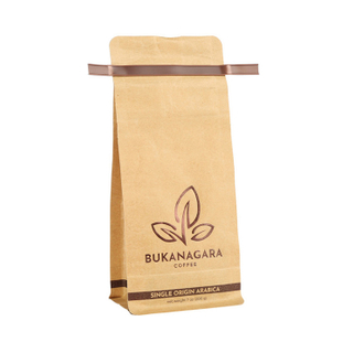 Reusable Tin Tie Bag Heat Seal Roaste Coffee bean Packaging Pouches