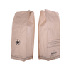 Sac à café en papier blanc kraft zipper sachets en étain