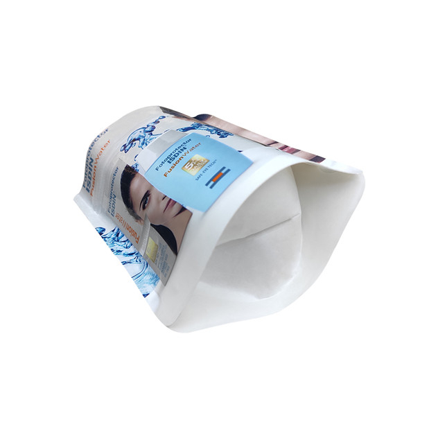Kraft Paper Doypack PLA Doypack Custom Compostable Skincare Bag