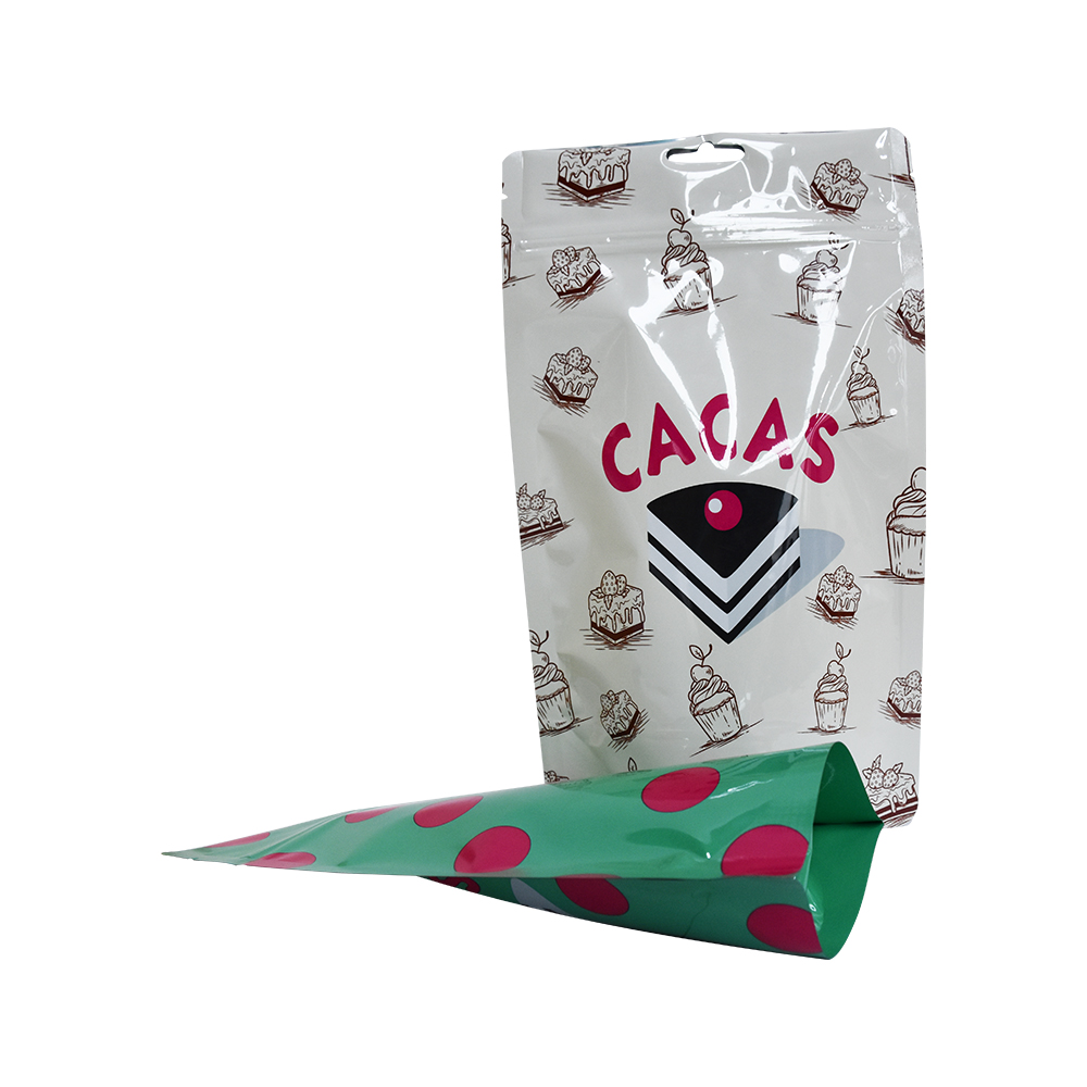 Low Price Food Grade Packaging Bags 100% Compostable Biodegradable Stand Up Pouch for Cakes