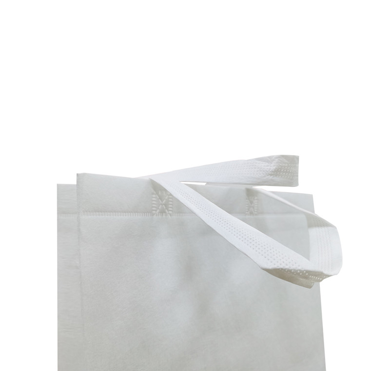 Fully Compostable OEM Advertisement Print Flat Shopping Non Woven Bag