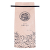 Bio Based Coffee Compostable Kraft Paper Flat Bottom Biodegradable Coffee Bag with Valve